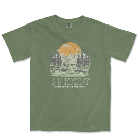 SUKKOT - WORSHIPING IN THE WILDERNESS T-SHIRT