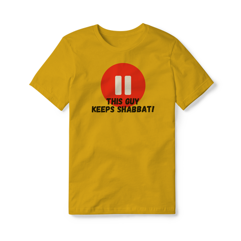 THIS GUY KEEPS SHABBAT YOUTH T-SHIRT